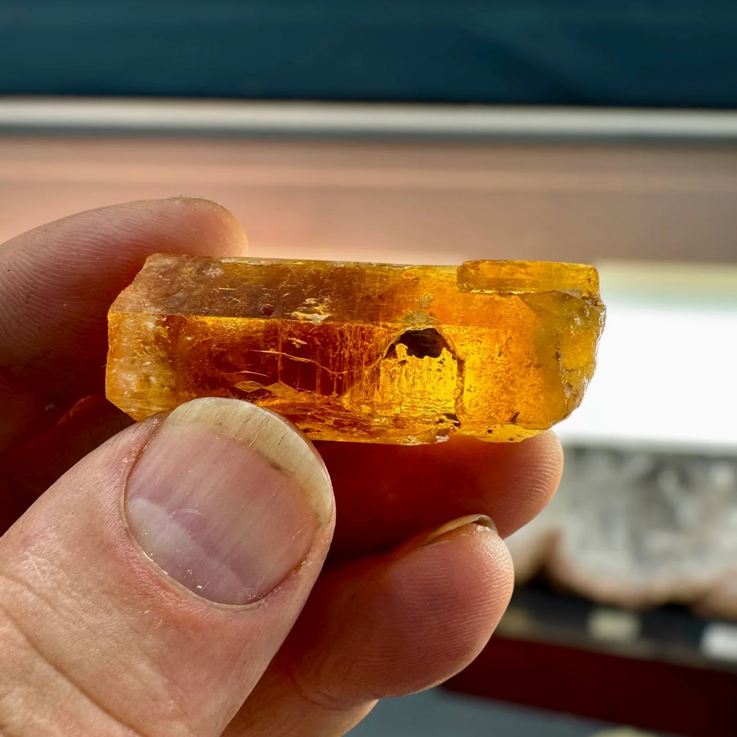Berilo var. Heliodoro - MUNAY MINERALES MALLORCA