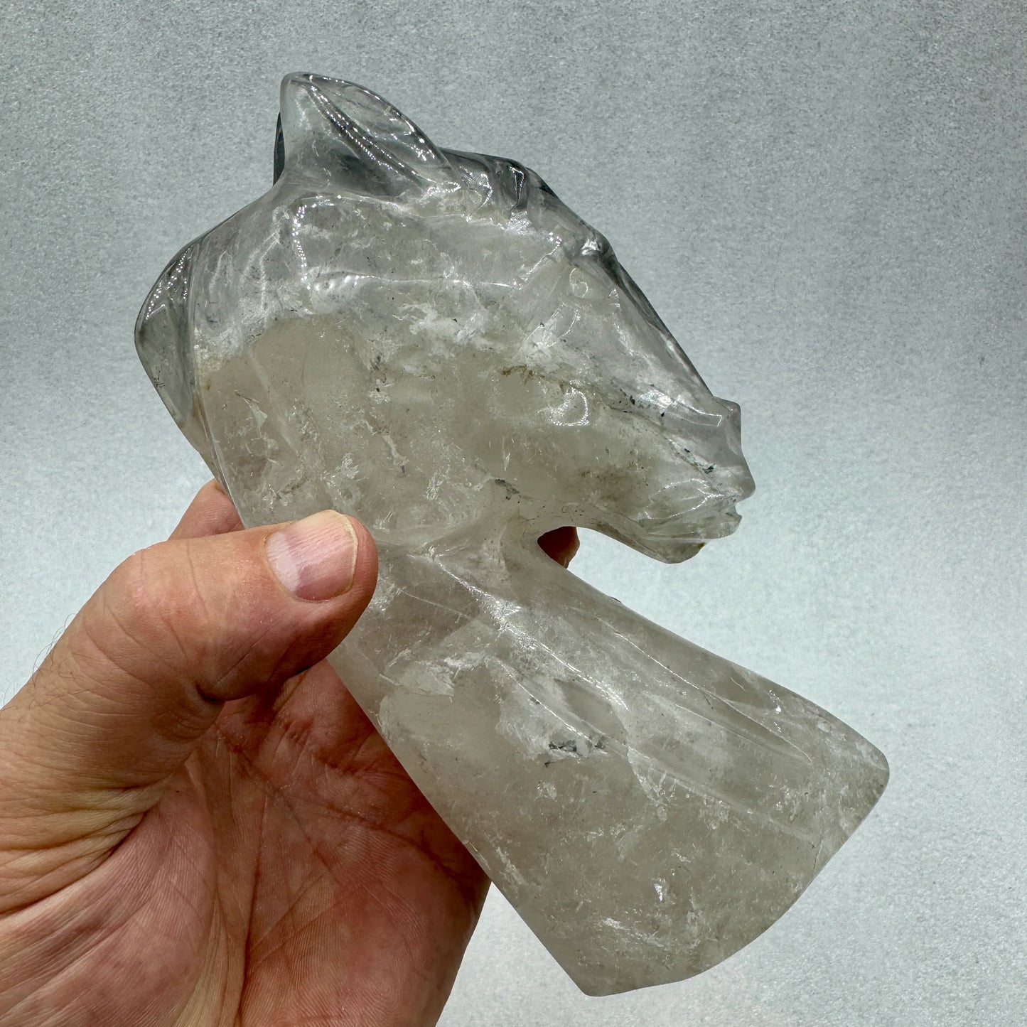 Caballo de cuarzo - MUNAY MINERALES MALLORCA