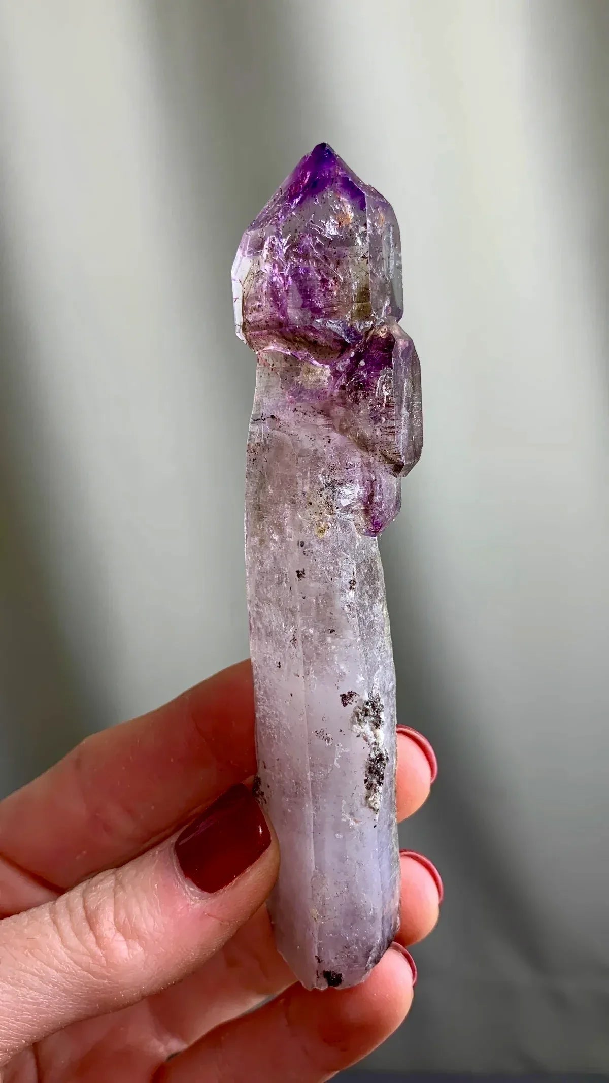 Cetro de amatista Munay Minerales Mallorca - MUNAY MINERALES MALLORCA