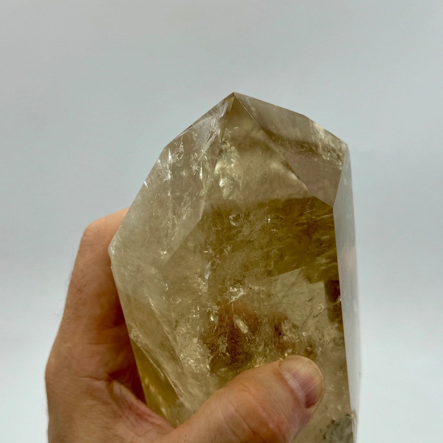 Citrino natural pulido 1,6 kg. - MUNAY MINERALES MALLORCA