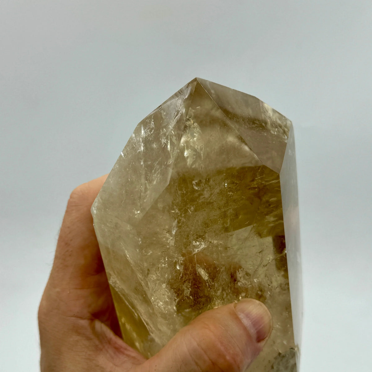 Citrino natural pulido 1,6 kg. - MUNAY MINERALES MALLORCA