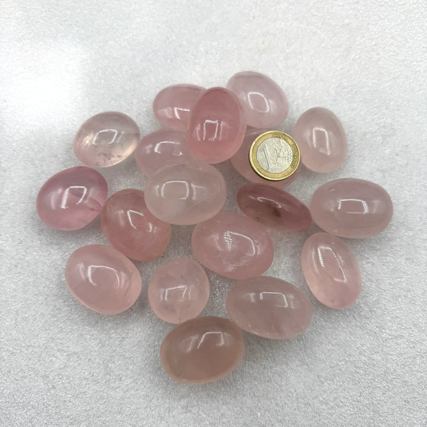 Cuarzo rosa rodados - MUNAY MINERALES MALLORCA