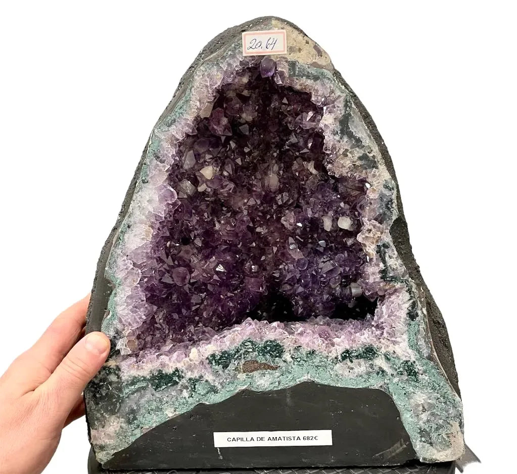 Geoda de amatista 20,6 kg. Munay Minerales Mallorca - MUNAY MINERALES MALLORCA