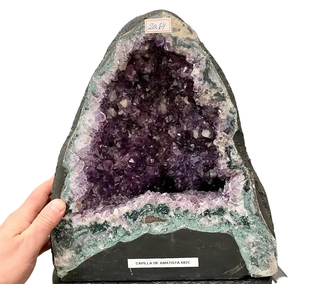 Geoda de amatista 20,6 kg. Munay Minerales Mallorca - MUNAY MINERALES MALLORCA