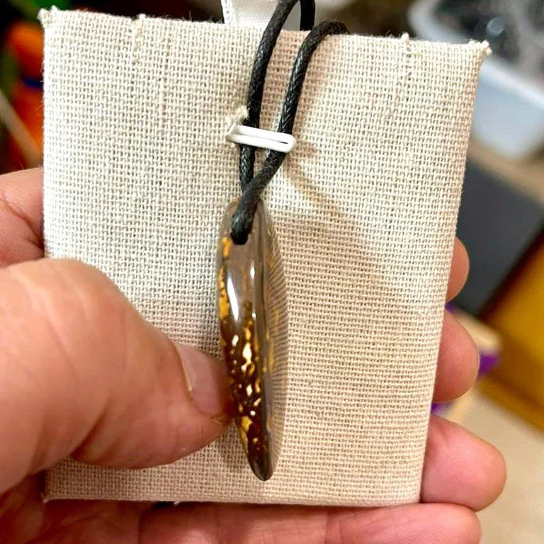 Ópalo boulder colgante Munay Minerales Mallorca - MUNAY MINERALES MALLORCA