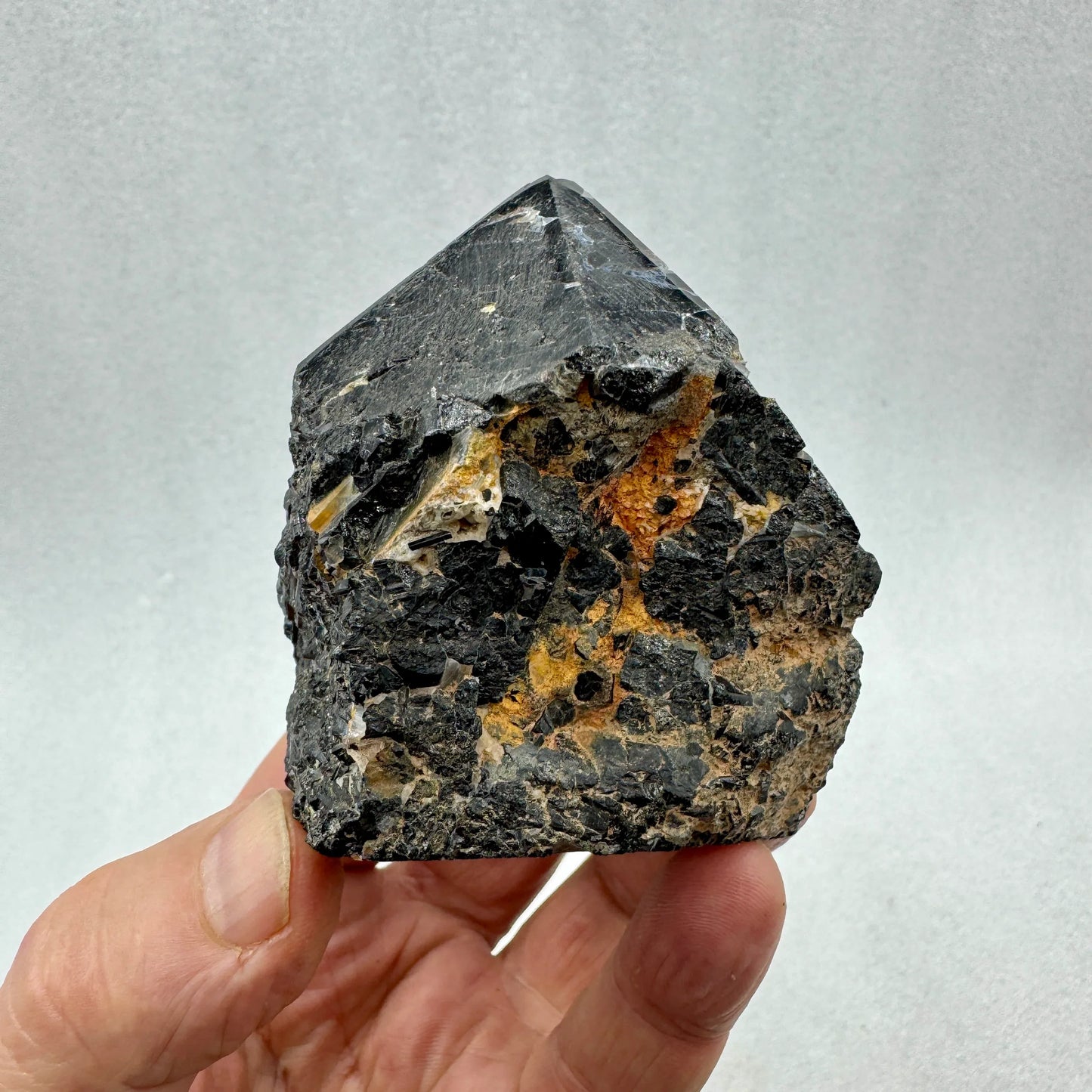Turmalina negra punta - Munay Minerales Palma de Mallorca Spain