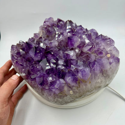 Drusa de amatista 8,1 kg. Munay Minerales Mallorca