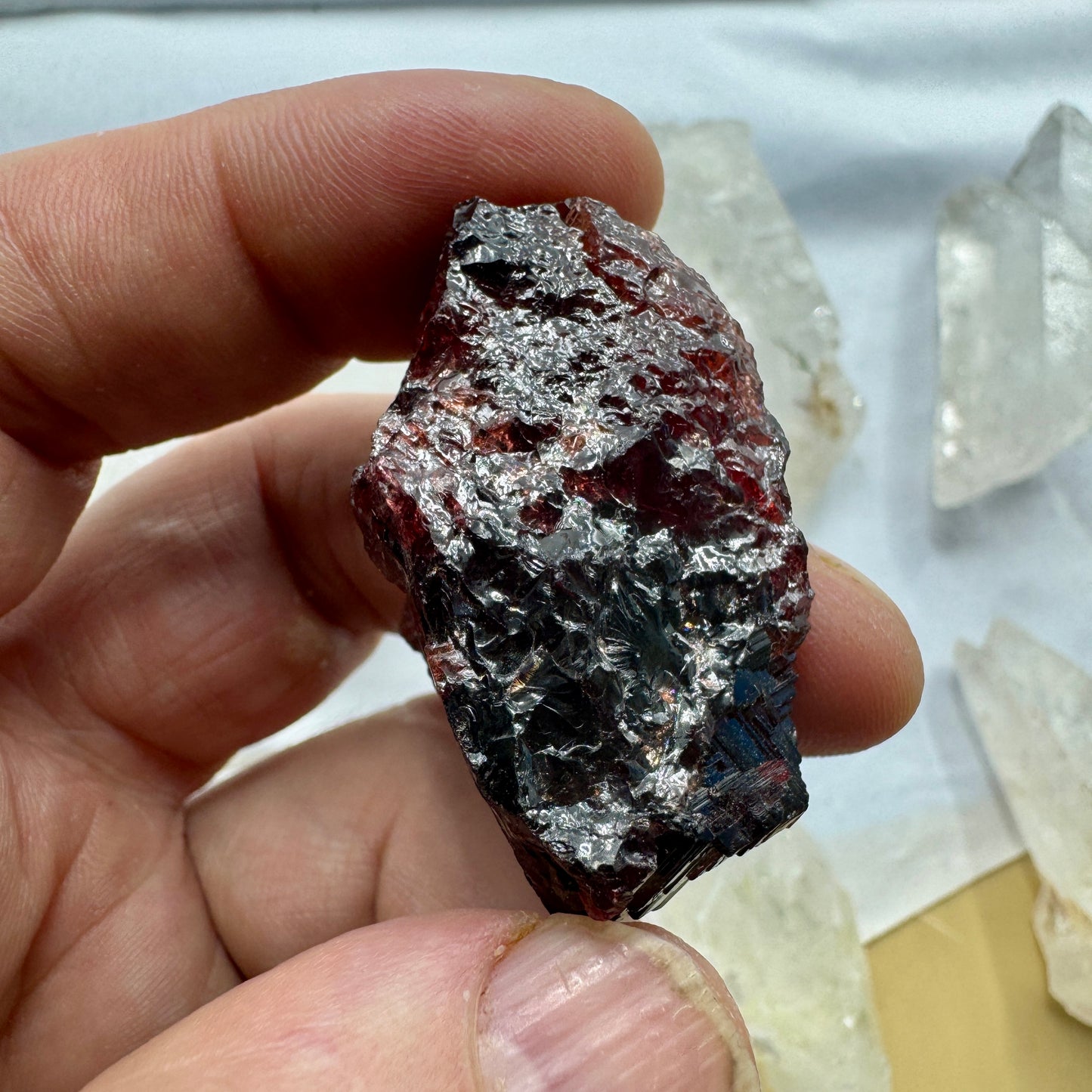 Granate espesartina mina Navegadora Brasil