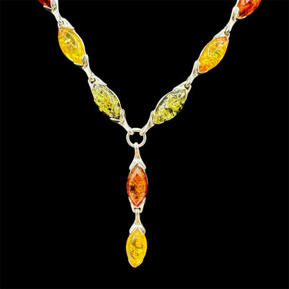 Colgante de ambar báltico en plata de ley - Munay Minerales Palma de Mallorca Spain 