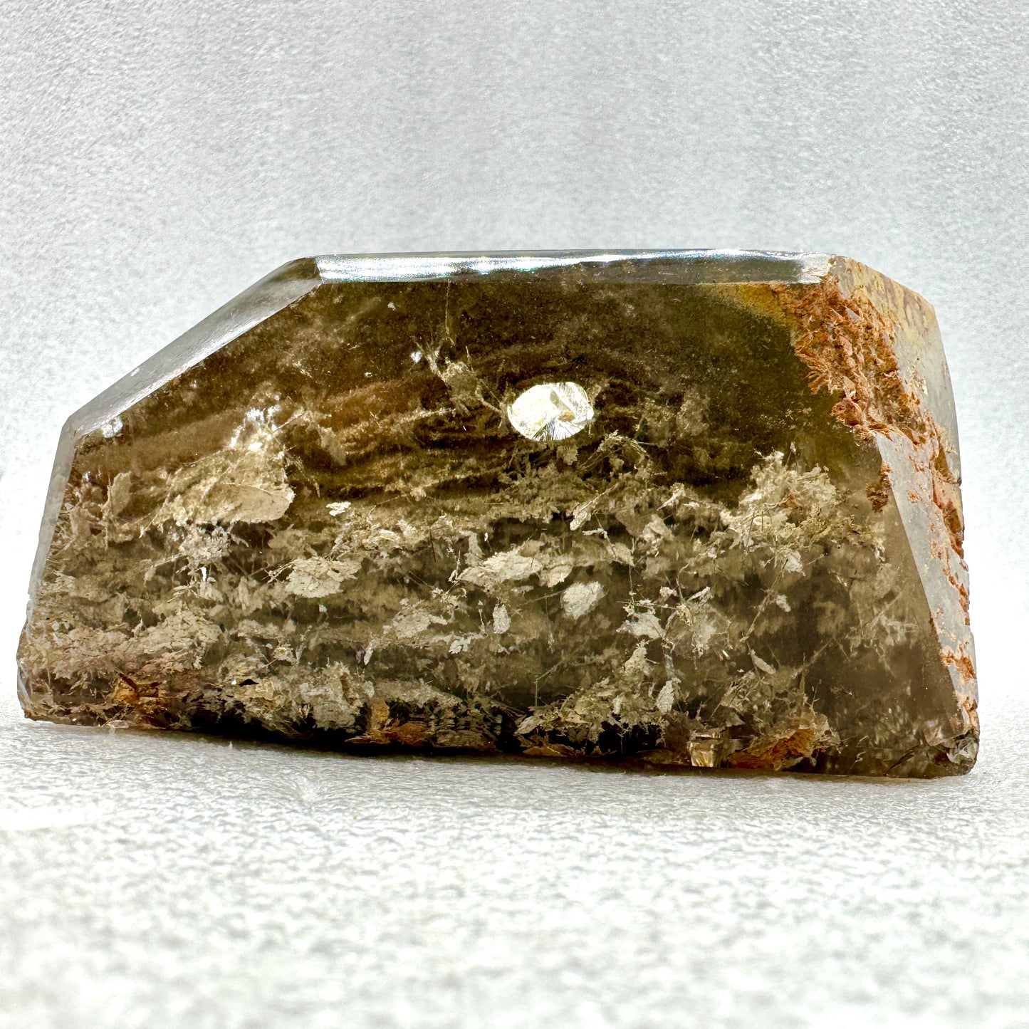 Cuarzo maestro chamánico con rutilo 2,5 kg.