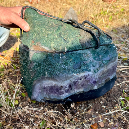 Geoda completa de amatista 25 kg.