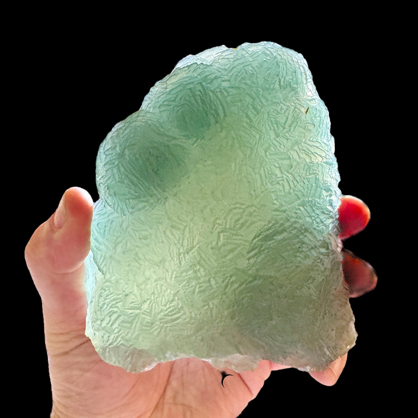 Fluorita verde botroidal