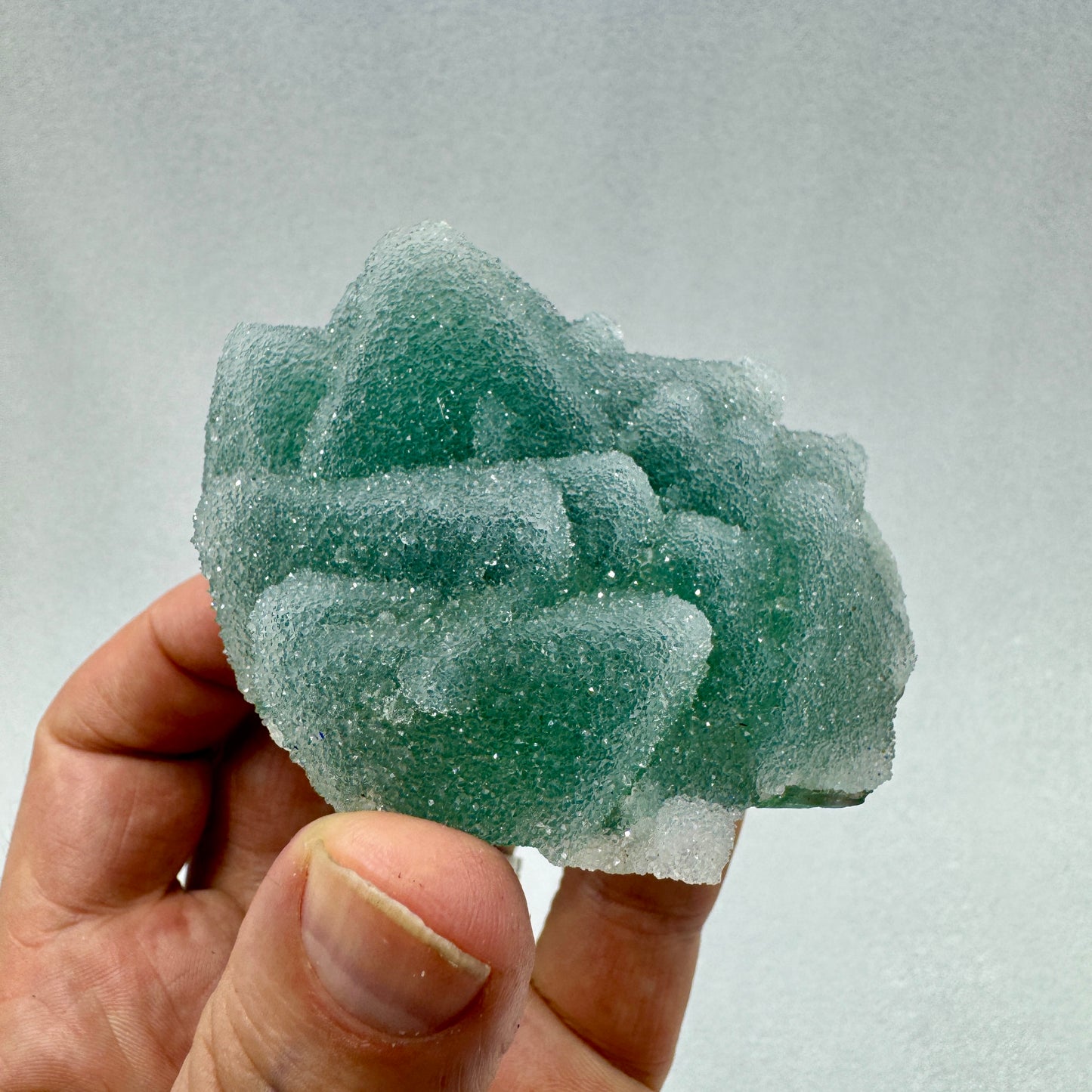 Fluorita verde octaédrica