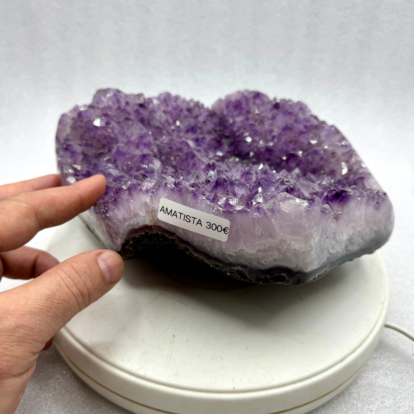 Drusa de amatista Amethyst cluster