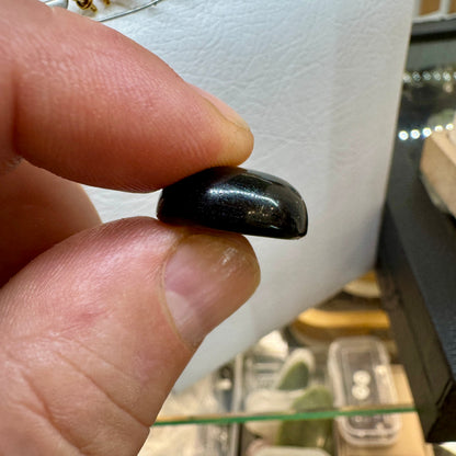 Obsidiana negra ombliguera Munay Minerales Mallorca
