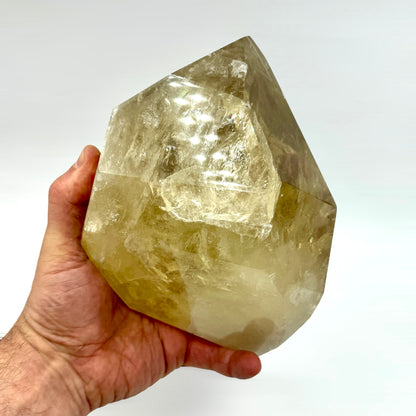 Citrino natural pulido 3 kg.
