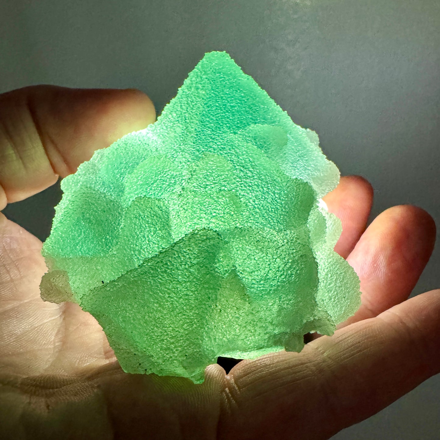 Fluorita verde octaédrica