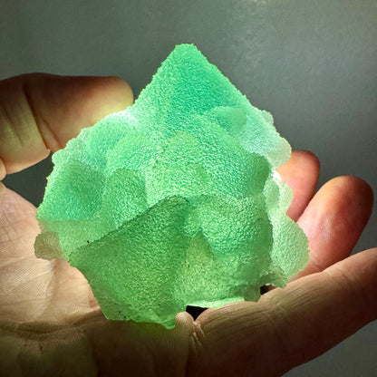 Fluorita verde octaédrica