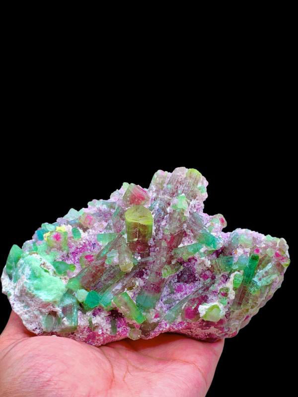 Turmalina multicolor Paprok
