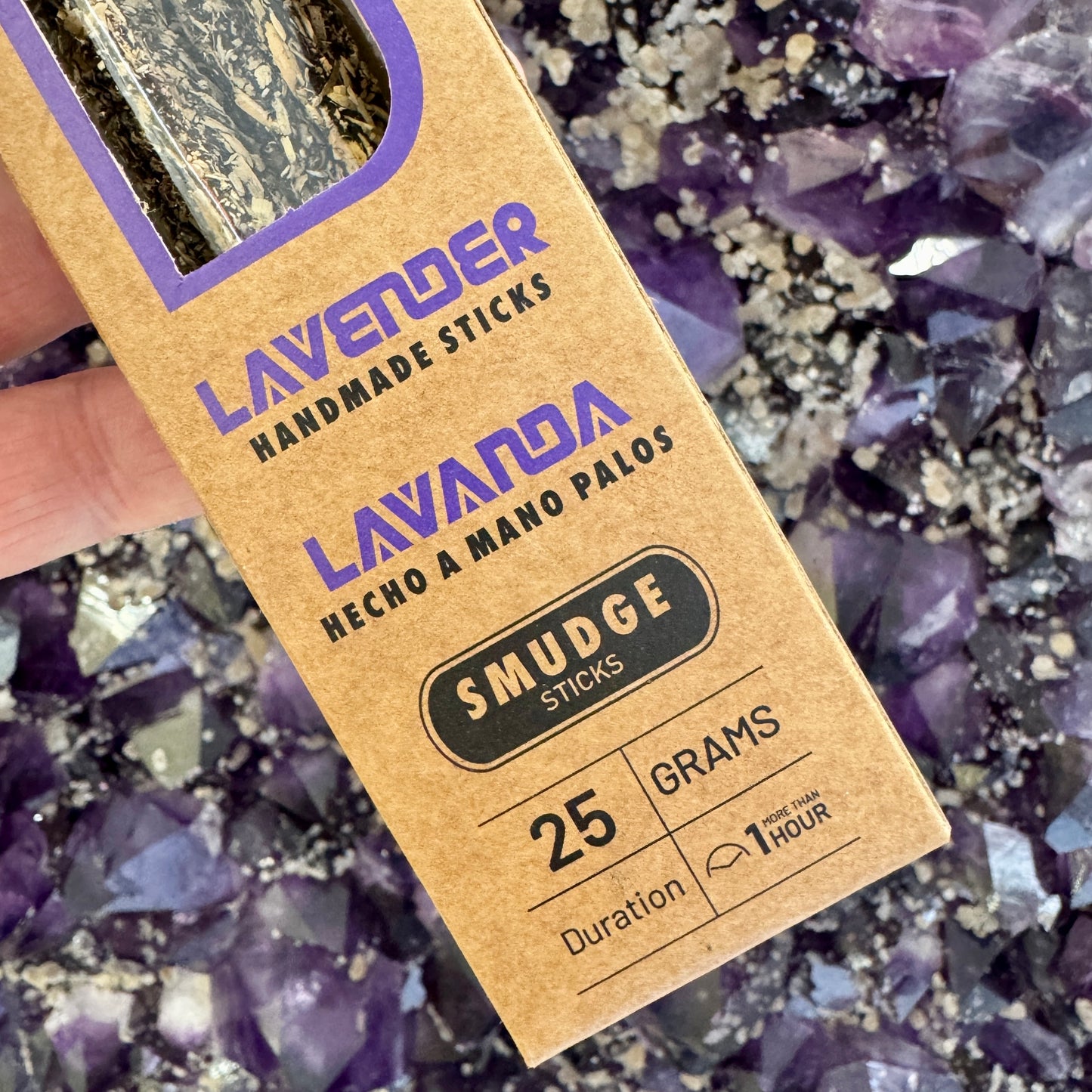 Incienso orgánico de lavanda 25 g.