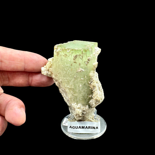 Aguamarina en matriz Munay Minerales Mallorca