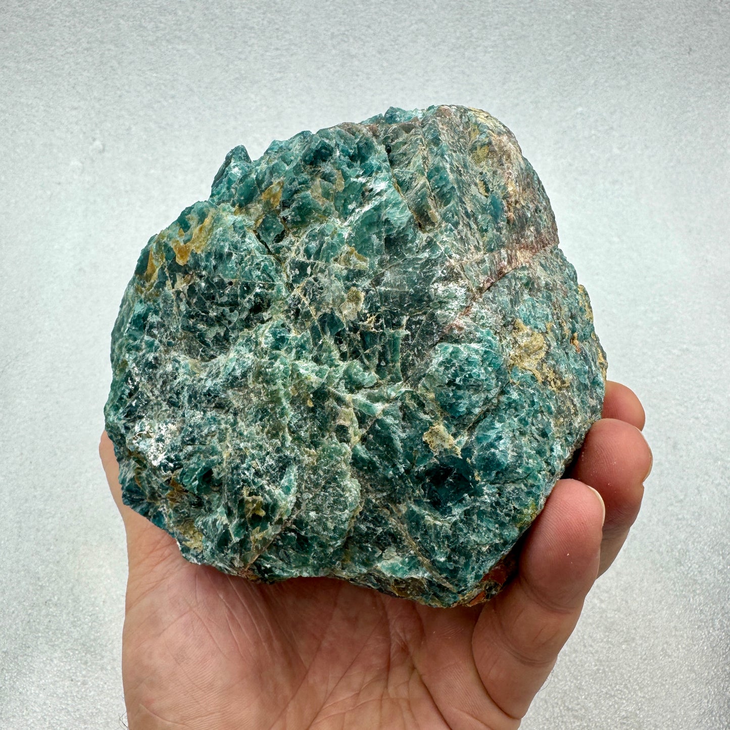 Apatita azul 2,7 kg. Munay Minerales