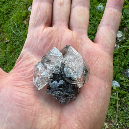 Cuarzo diamante Herkimer cetro