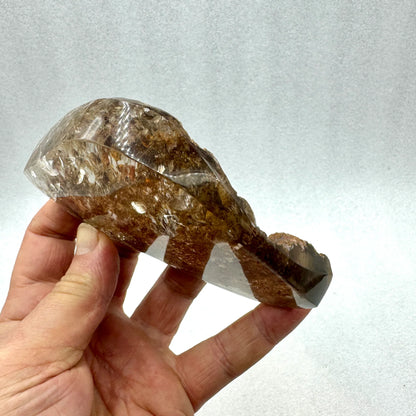 Cuarzo maestro chamánico con rutilo - MUNAY MINERALES MALLORCA