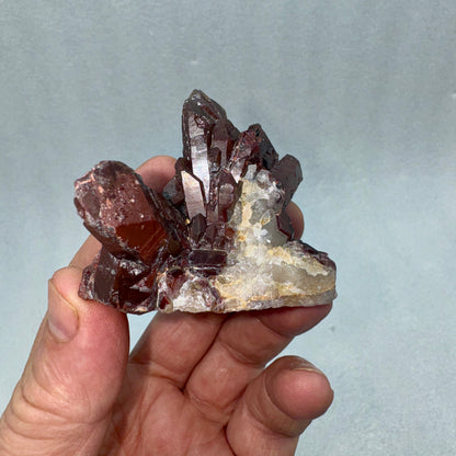 Cuarzo hematoide Munay Minerales