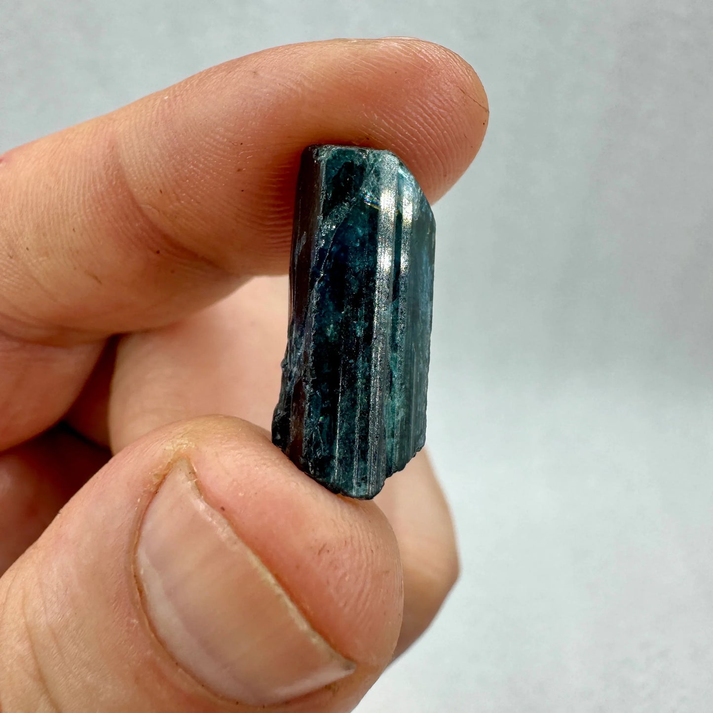 Turmalina azul indicolita indigolita - MUNAY MINERALES MALLORCA