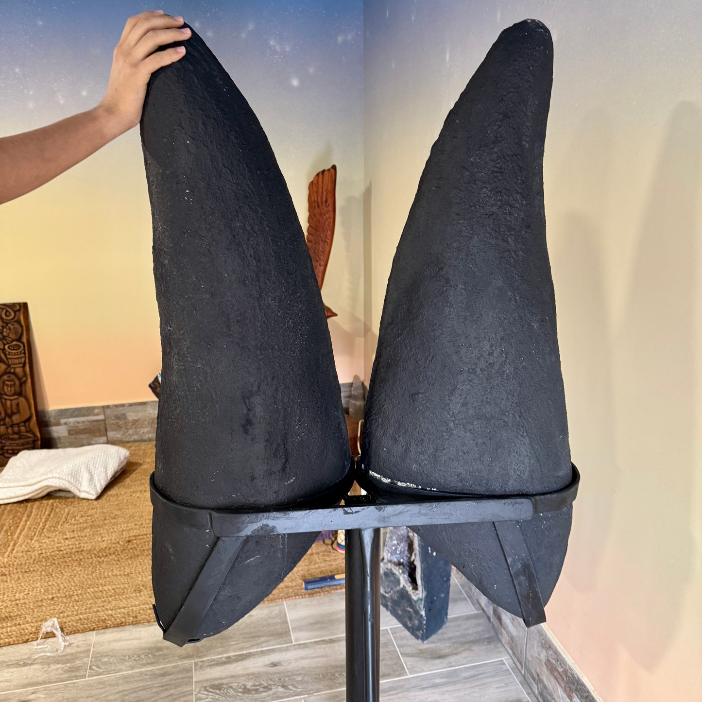 Geoda de amatista alas de ángel mariposa 110 kg. (Consultar precio)