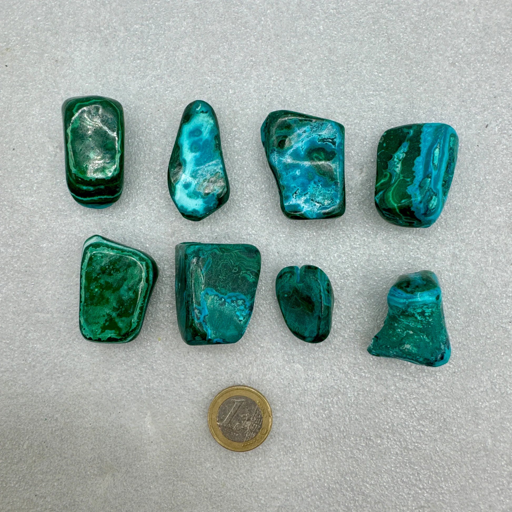 Crisocola rodado pulido - Munay Minerales Palma de Mallorca Spain 