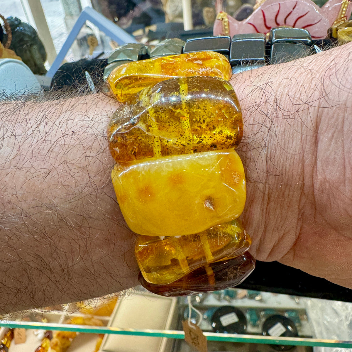 Ámbar báltico pulsera Munay Minerales Mallorca Munay Minerales Mallorca