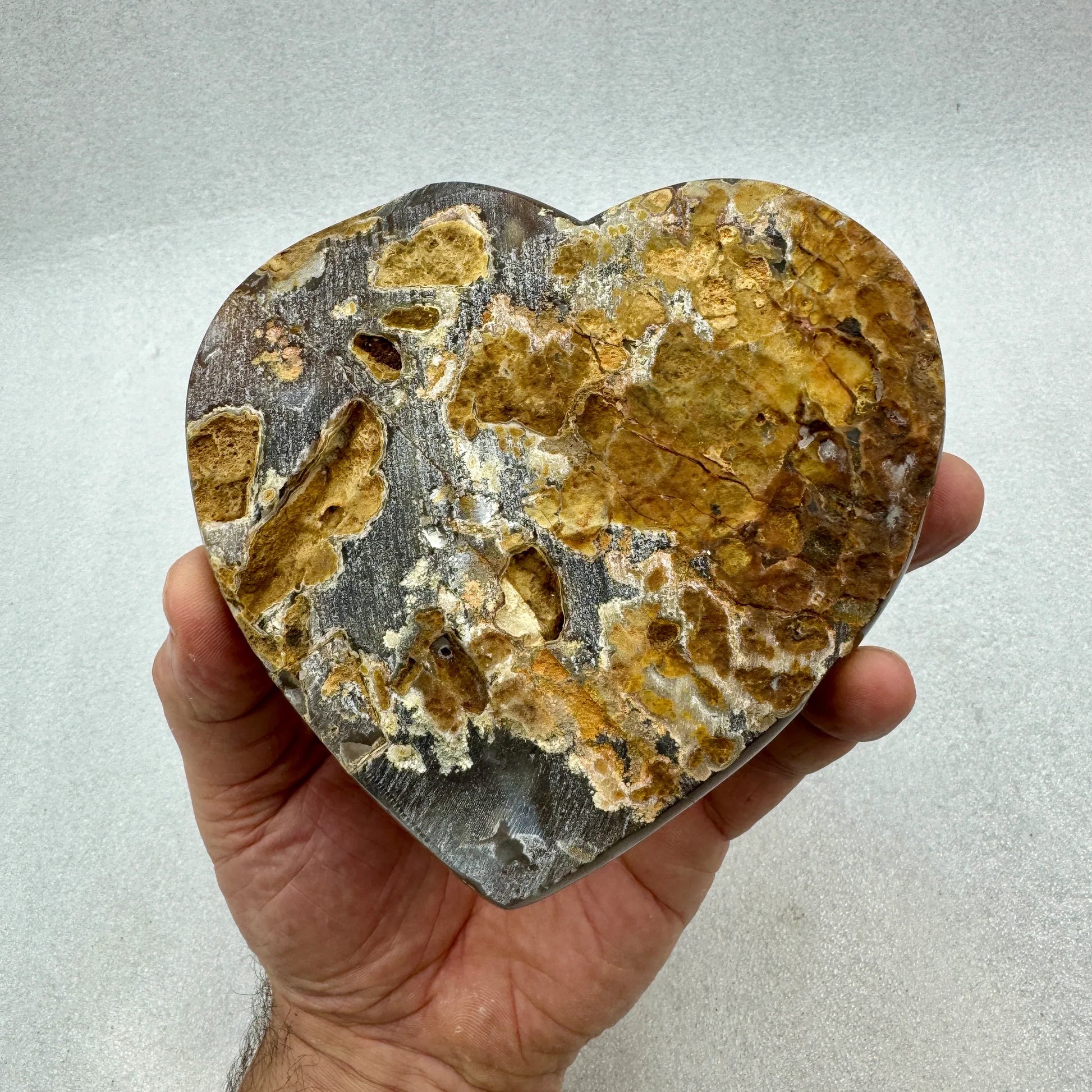 Drusa de amatista corazón Munay Minerales - MUNAY MINERALES MALLORCA