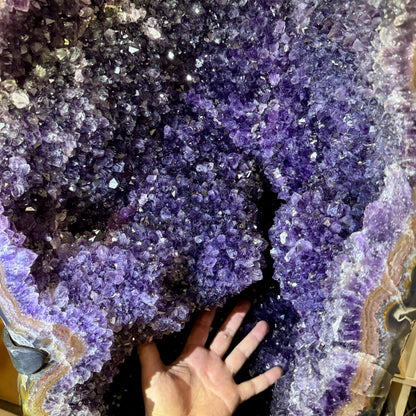 Geoda de amatista  120 kg. Alta calidad de Uruguay - Antes 9000€