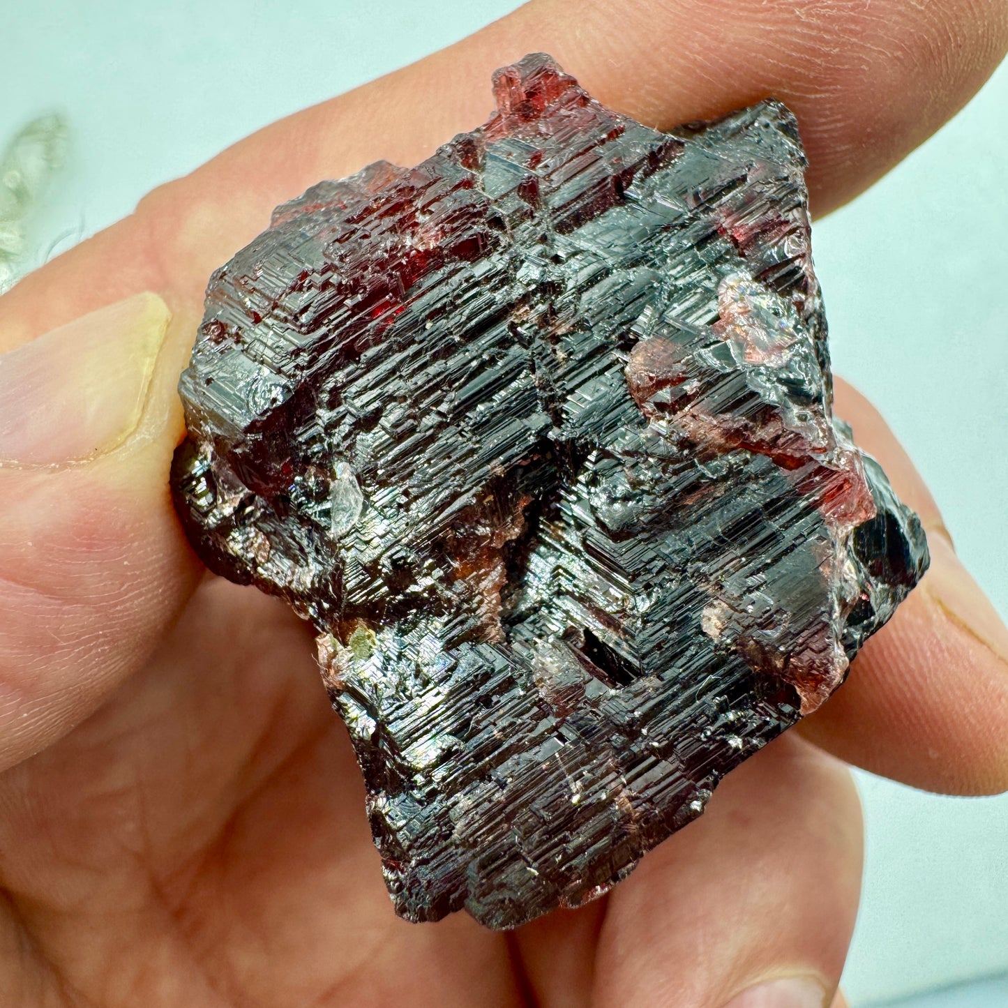 Granate espesartina mina Navegadora Brasil