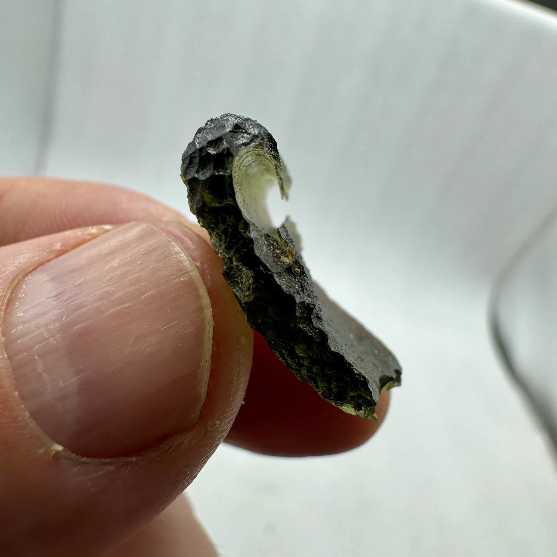 Moldavita tektita impactita Moldavite - Munay Minerales Palma de Mallorca Spain 