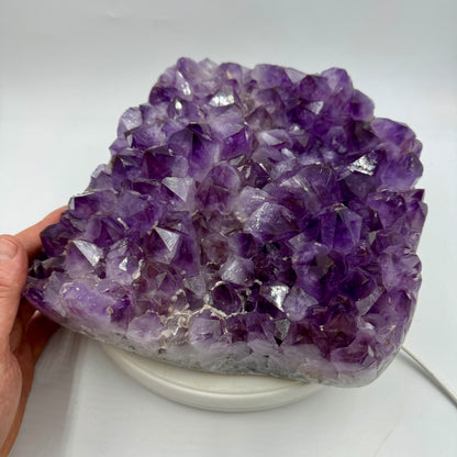Drusa de amatista 8,1 kg. Munay Minerales Mallorca