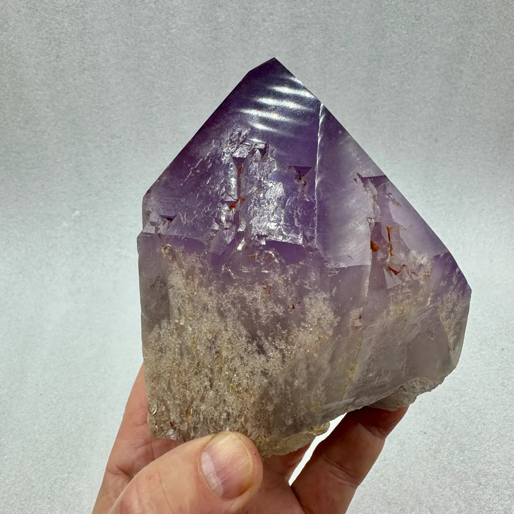 Punta de amatista 1,6 kg. Amethyst - Munay Minerales Palma de Mallorca Spain 
