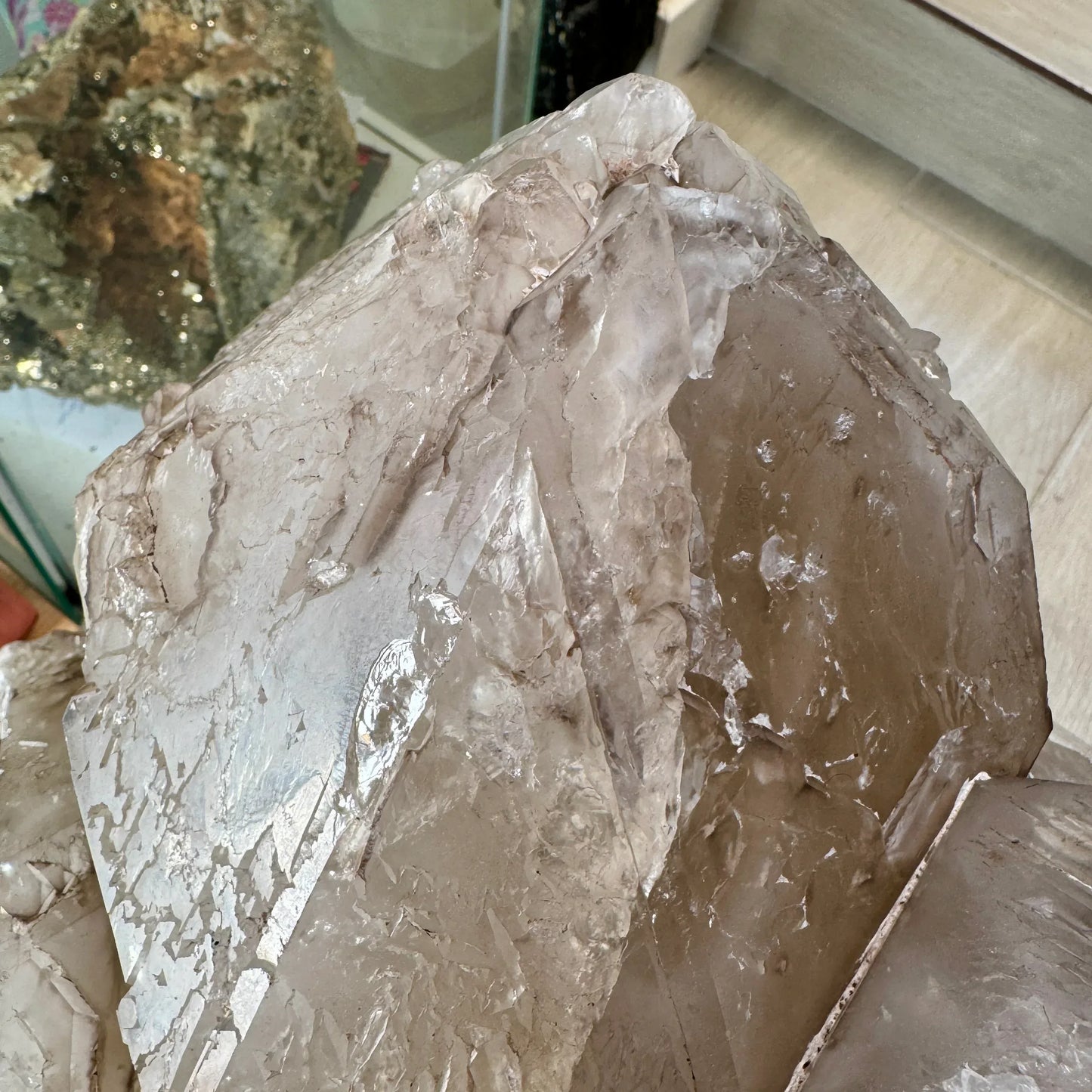 Cuarzo elestial grupo 22,3 kg. - Munay Minerales Palma de Mallorca Spain 