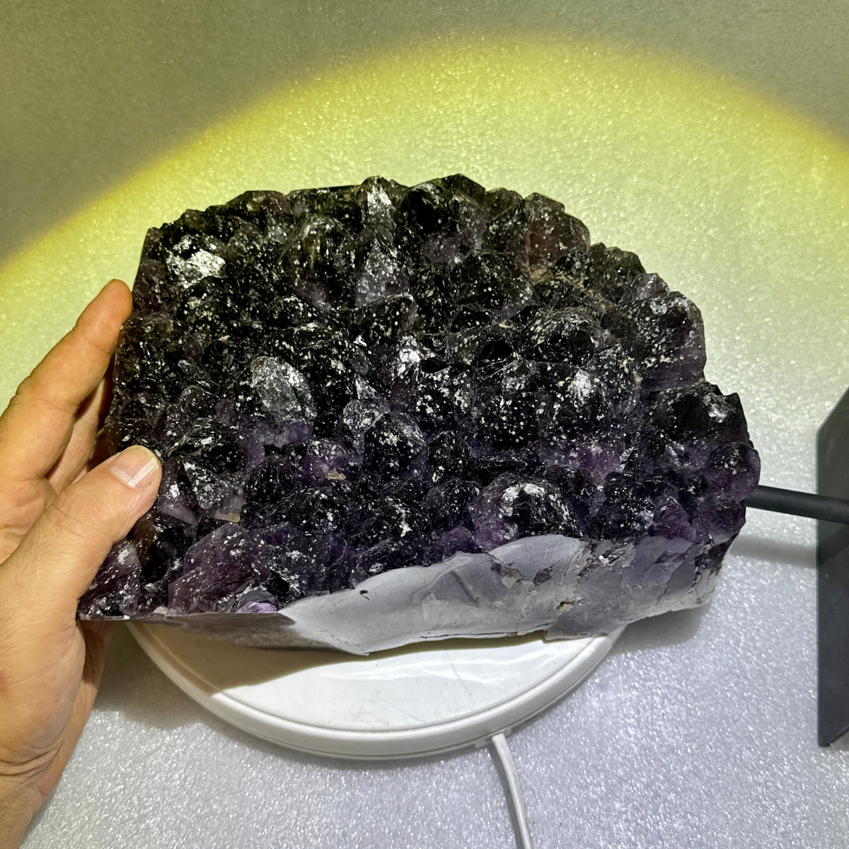 Drusa de amatista 7,9 kg. calidad extra Munay Minerales Mallorca