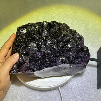 Drusa de amatista 7,9 kg. calidad extra Munay Minerales Mallorca