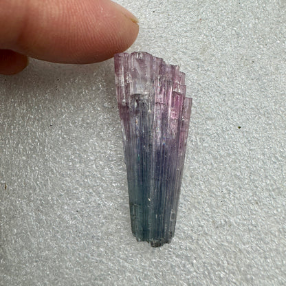 Turmalina bicolor Munay Minerales Mallorca