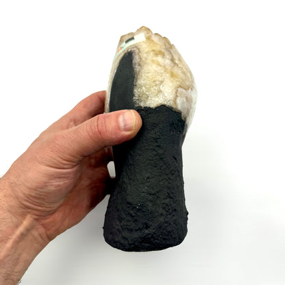 Drusa de citrino 2,6 kg. Munay Minerales Mallorca