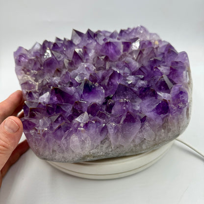 Drusa de amatista 8,1 kg. Munay Minerales Mallorca