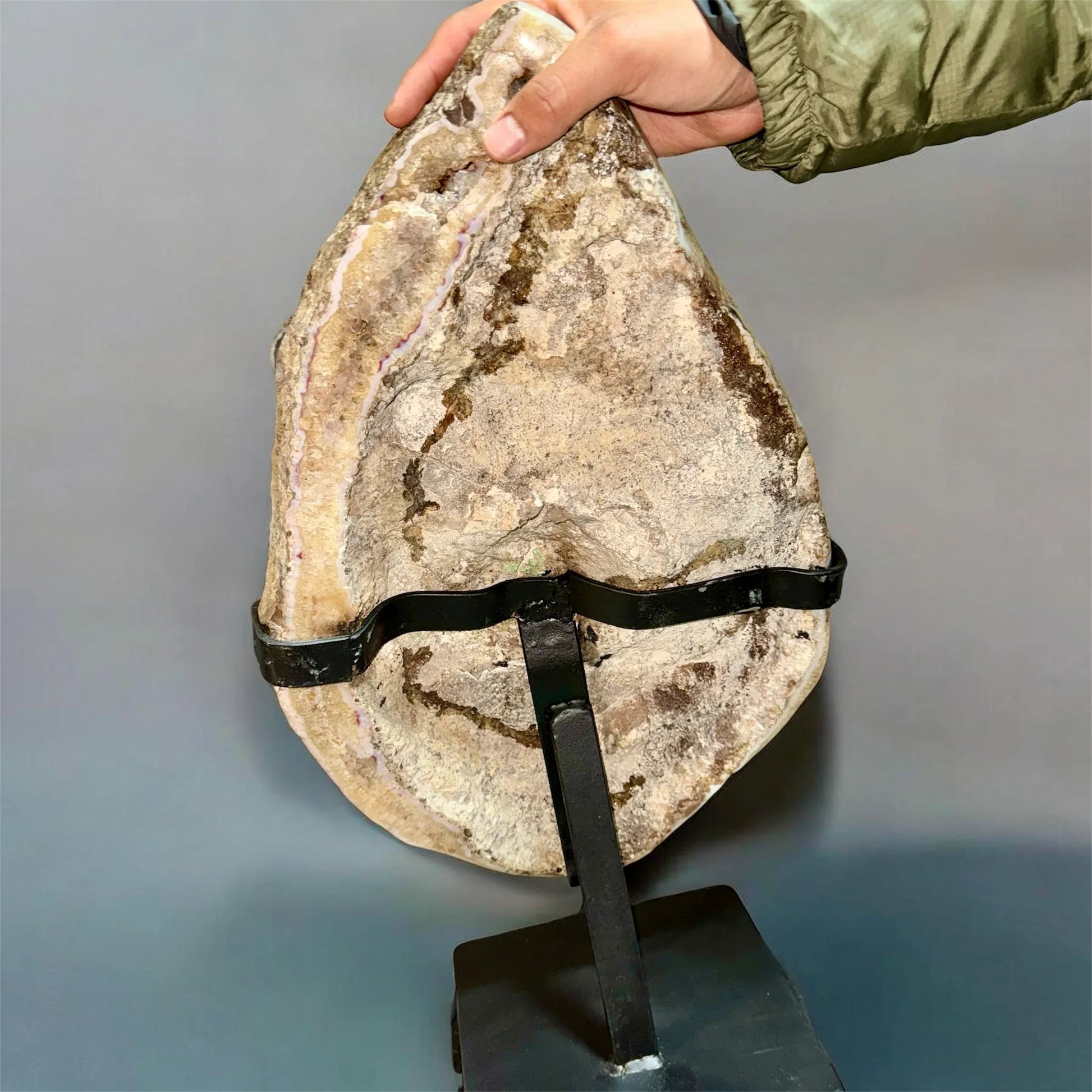 Drusa de citrino 14,5 kg. - Munay Minerales Palma de Mallorca Spain 