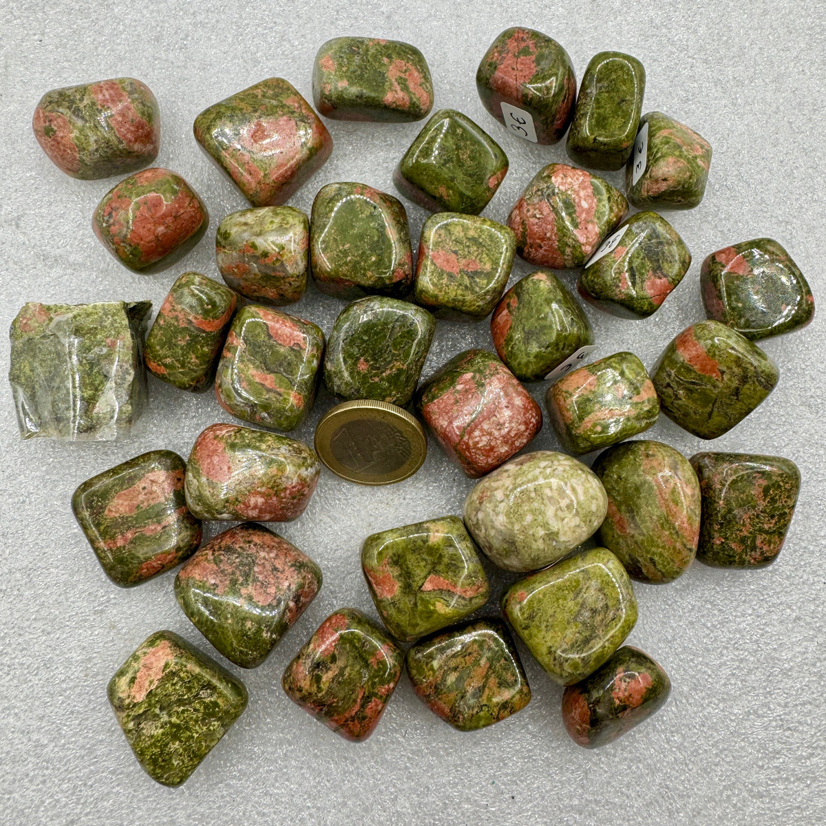 Unakita rodados Munay Minerales Mallorca Munay Minerales Mallorca