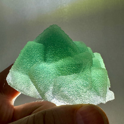 Fluorita verde octaédrica