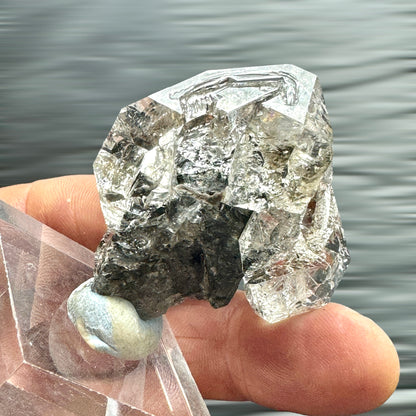 Cuarzo diamante Herkimer cetro