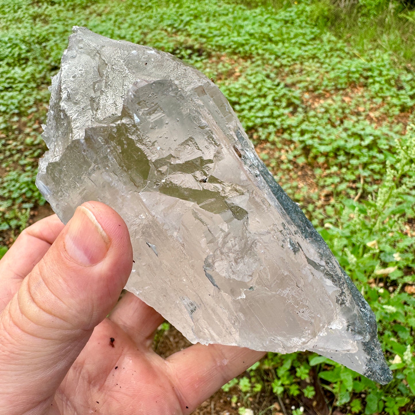 Cuarzo Himalaya con elbaita